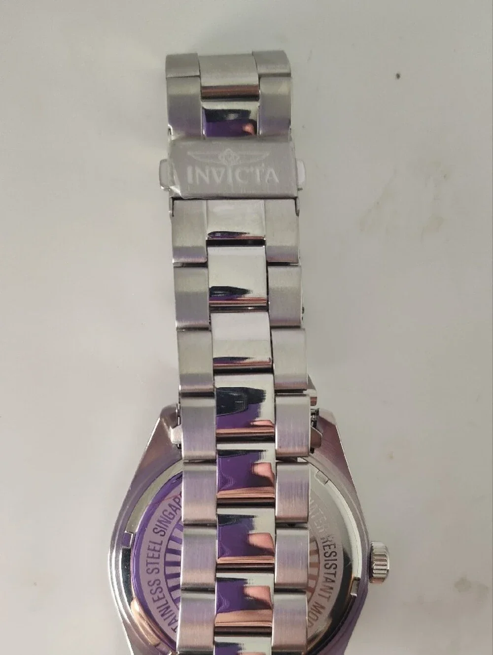 INVICTA MEN'S WATCH SILVER NEW